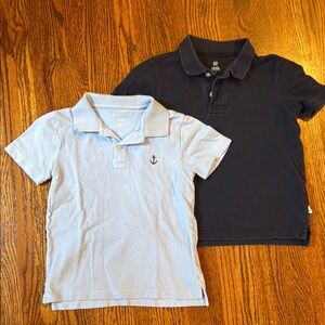 Anchor Blue Kids Polo Shirt